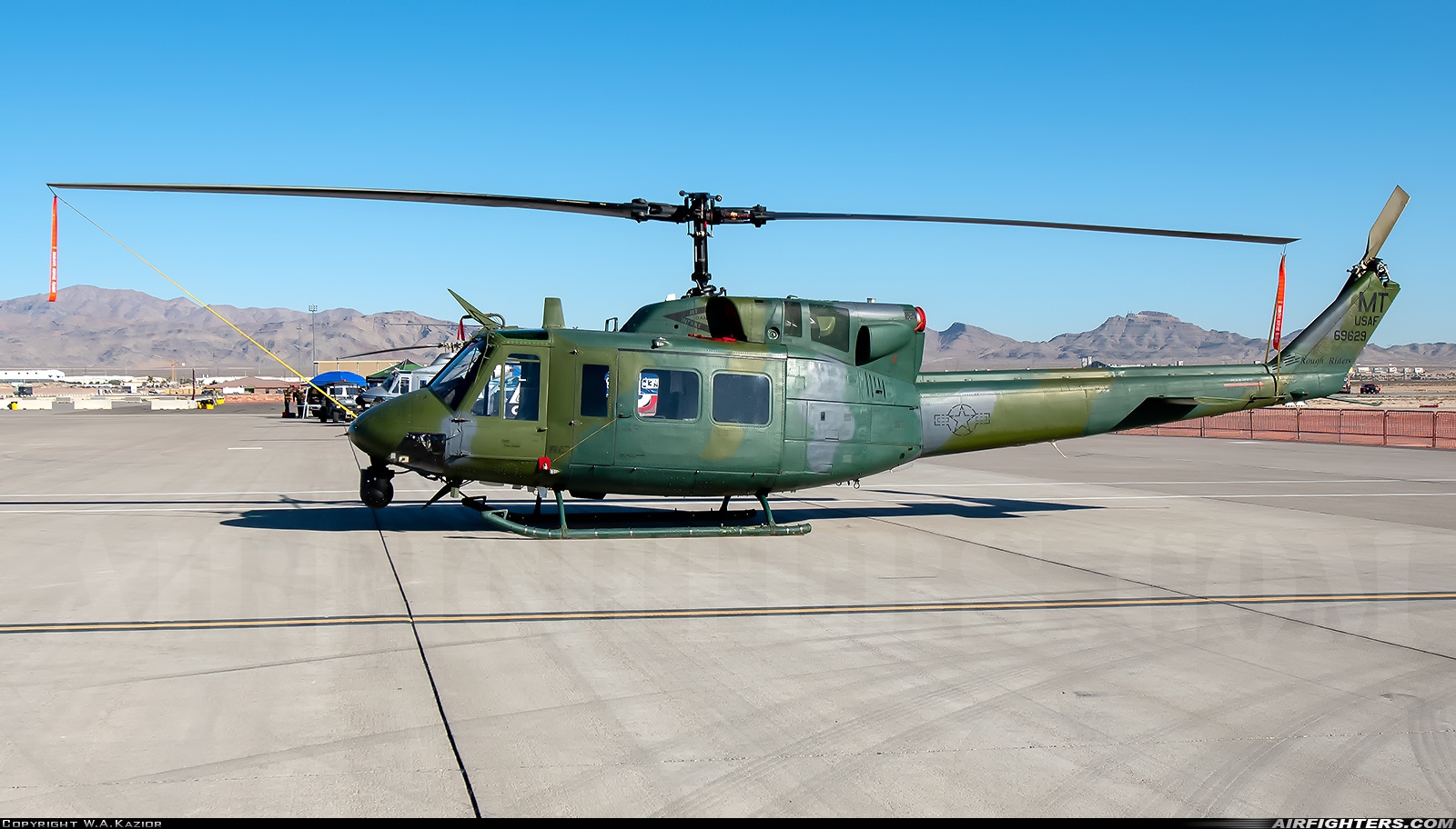 USA - Air Force Bell UH-1N Iroquois (212) 69-6629 at Las Vegas - Nellis AFB (LSV / KLSV), USA