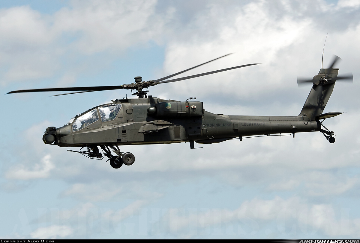 Netherlands - Air Force Boeing AH-64DN Apache Longbow Q-29 at Fairford (FFD / EGVA), UK
