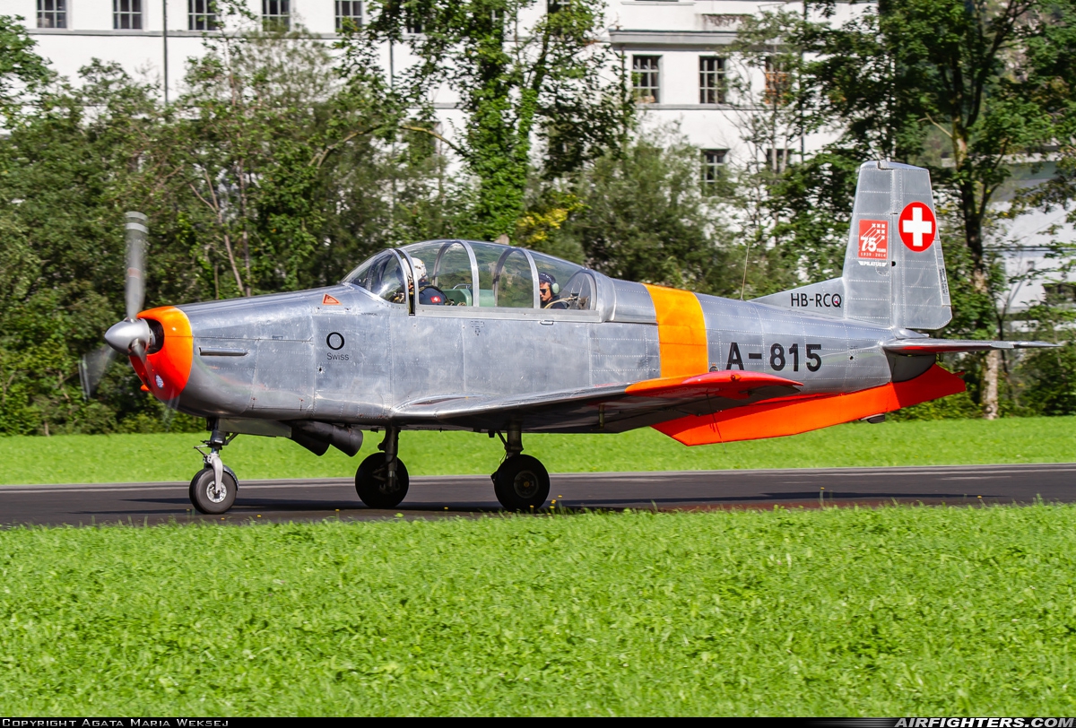 Private - P-3 Flyers Pilatus P-3-05 HB-RCQ at Mollis (LSMF), Switzerland