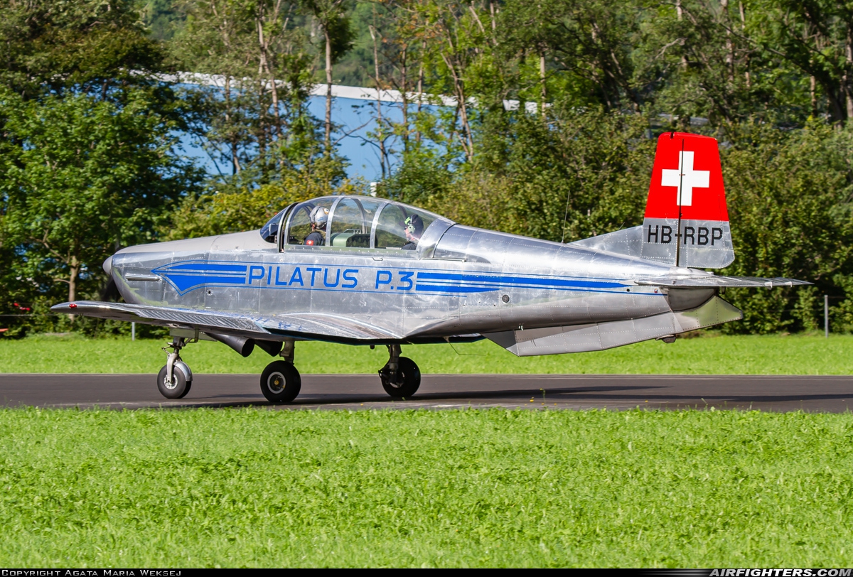 Private - P-3 Flyers Pilatus P-3-05 HB-RBP at Mollis (LSMF), Switzerland
