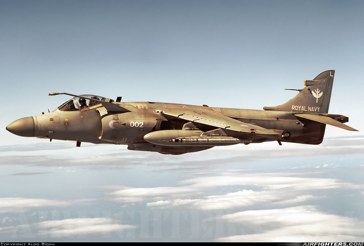 UK - Navy British Aerospace Sea Harrier FA.2 ZD613 at In Flight, UK
