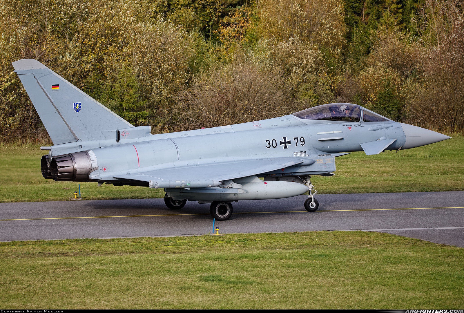 Germany - Air Force Eurofighter EF-2000 Typhoon S 30+79 at Rostock - Laage (RLG / ETNL), Germany