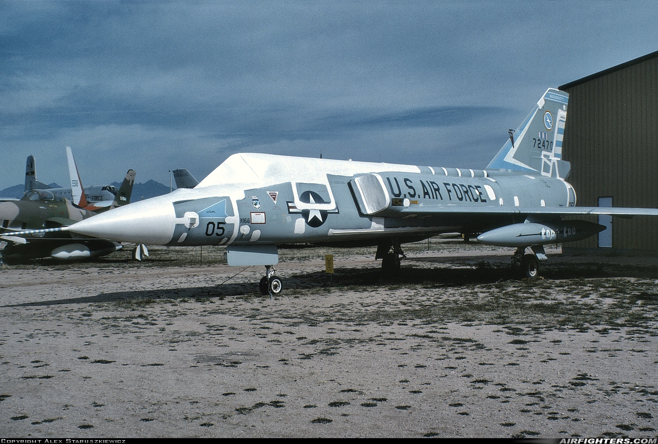 USA - Air Force Convair F-106A Delta Dart (8) 57-2470 at Tucson - Pima Air and Space Museum, USA