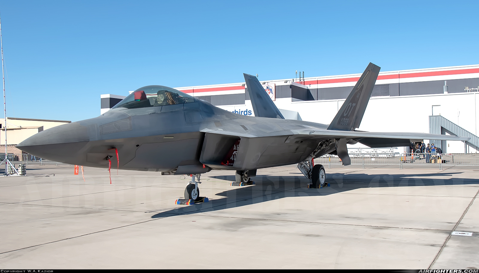 USA - Air Force Lockheed Martin F-22A Raptor 04-4068 at Las Vegas - Nellis AFB (LSV / KLSV), USA