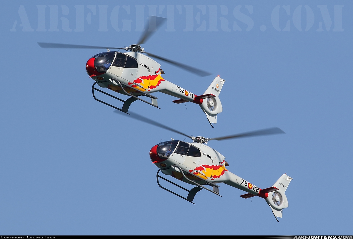 Spain - Air Force Eurocopter EC-120B Colibri HE.25-11 at Off-Airport - Zürich, Switzerland
