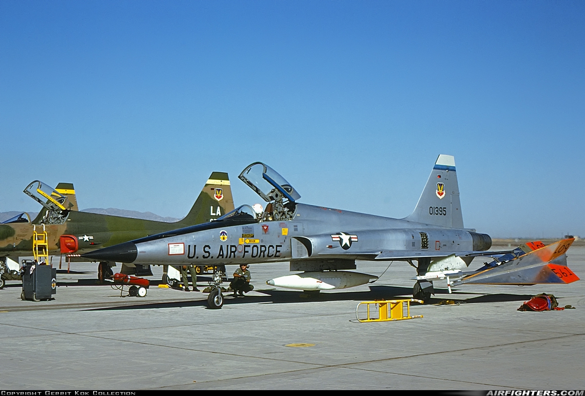 USA - Air Force Northrop F-5E Tiger II 72-01395 at Phoenix (Chandler) - Williams Gateway (AFB) (CHD / IWA / KIWA), USA