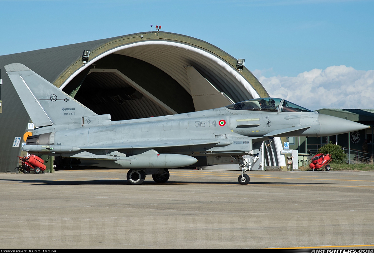 Italy - Air Force Eurofighter F-2000A Typhoon (EF-2000S) MM7272 at Grosseto (- Corrado Baccarini) (GRS / LIRS), Italy