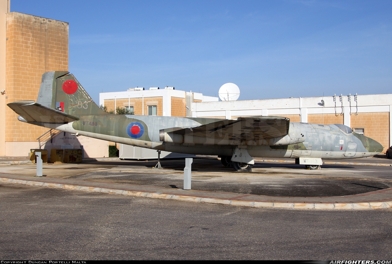 UK - Air Force English Electric Canberra T4 WT483 at Luqa - Malta International (MLA / LMML), Malta