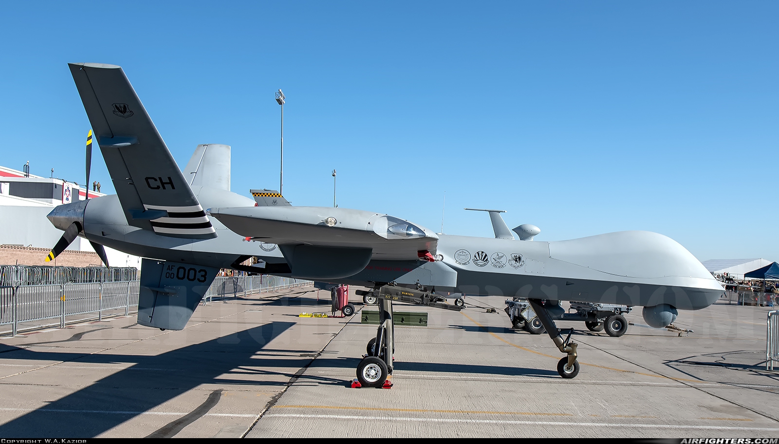 USA - Air Force General Atomics MQ-9A Reaper 00-4003 at Las Vegas - Nellis AFB (LSV / KLSV), USA