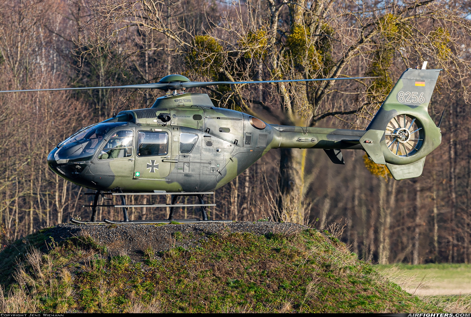 Germany - Army Eurocopter EC-135T1 82+56 at Buckeburg (- Achum) (ETHB), Germany