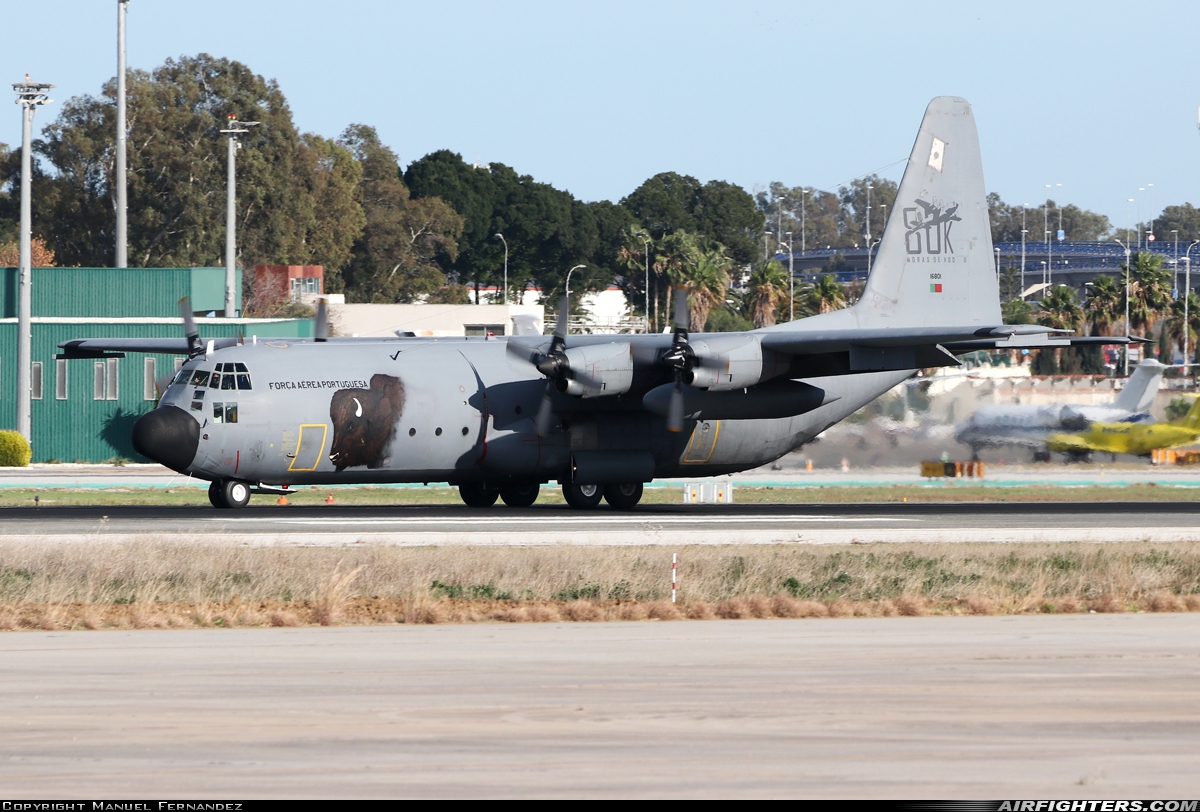 Portugal - Air Force Lockheed C-130H-30 Hercules (L-382) 16801 at Malaga (AGP / LEMG), Spain
