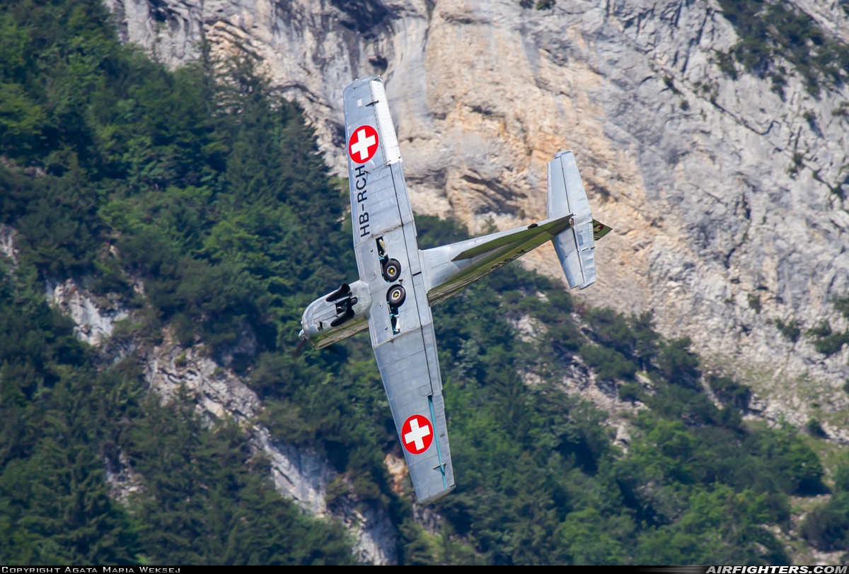 Private - P-3 Flyers Pilatus P-3-05 HB-RCH at Mollis (LSMF), Switzerland