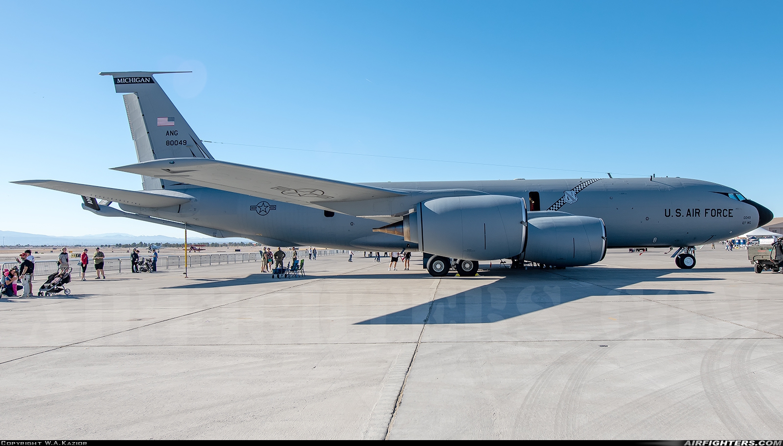 USA - Air Force Boeing KC-135T Stratotanker (717-148) 58-0049 at Las Vegas - Nellis AFB (LSV / KLSV), USA