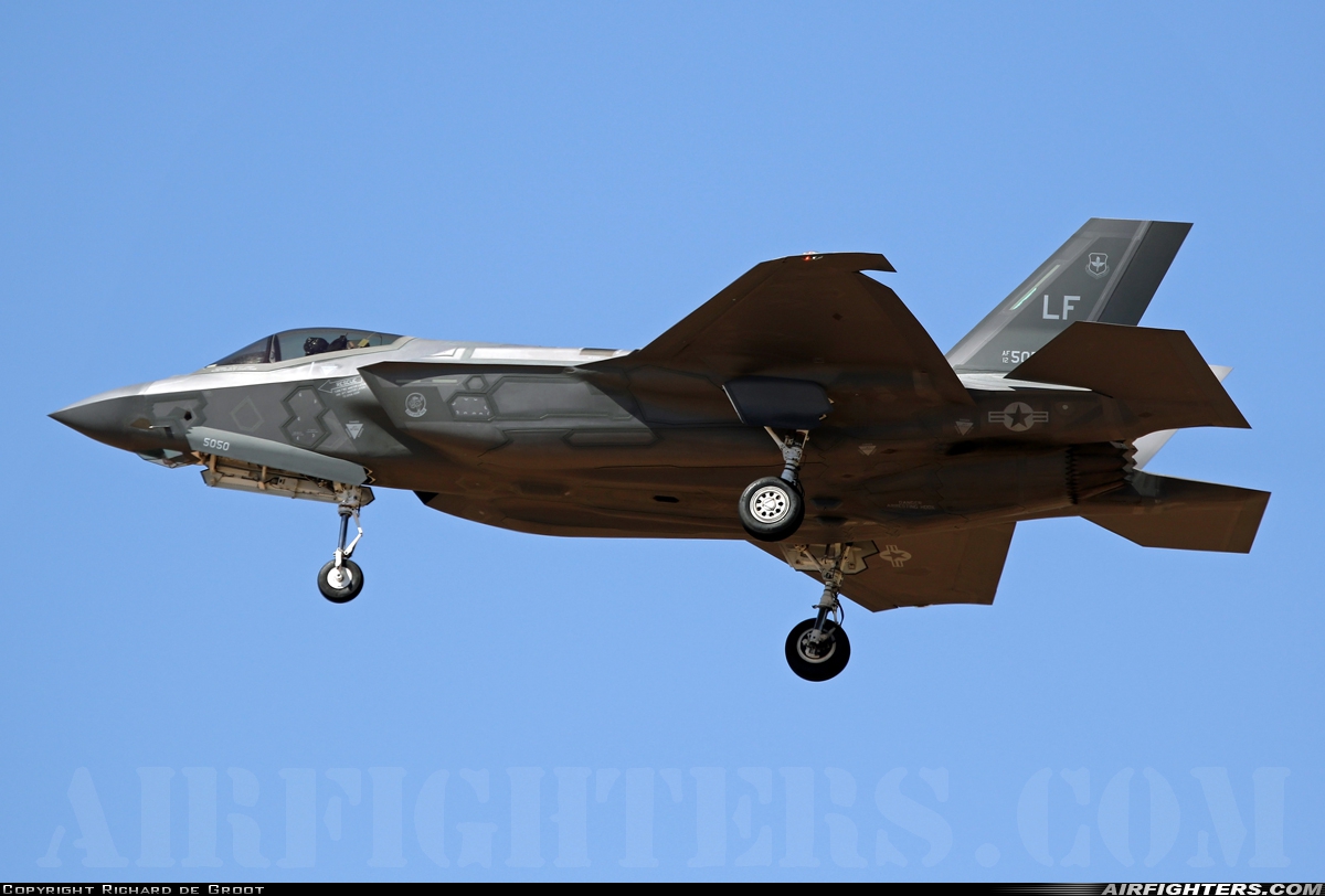 USA - Air Force Lockheed Martin F-35A Lightning II 12-5050 at Glendale (Phoenix) - Luke AFB (LUF / KLUF), USA