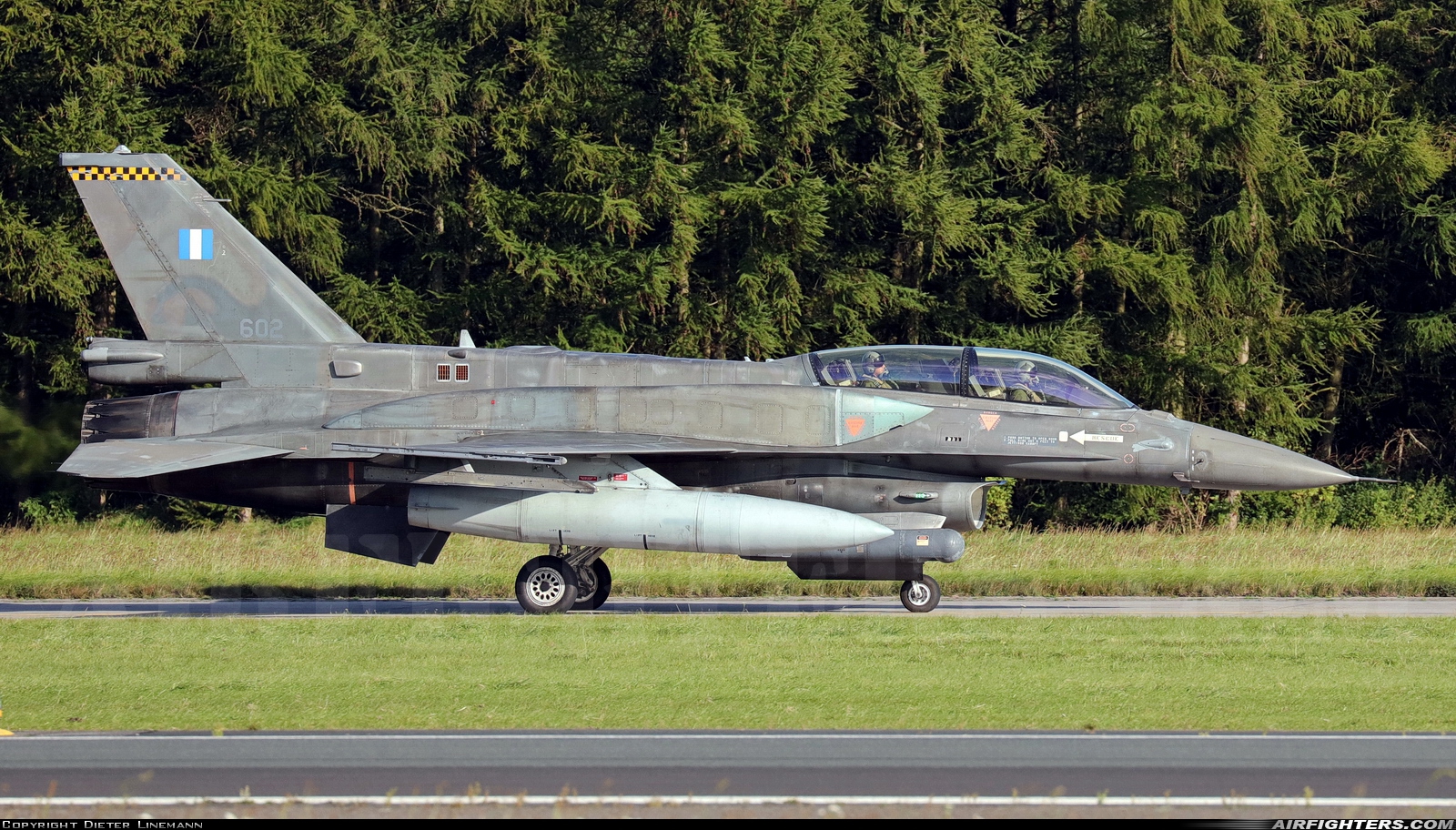 Greece - Air Force General Dynamics F-16D Fighting Falcon 602 at Wittmundhafen (Wittmund) (ETNT), Germany
