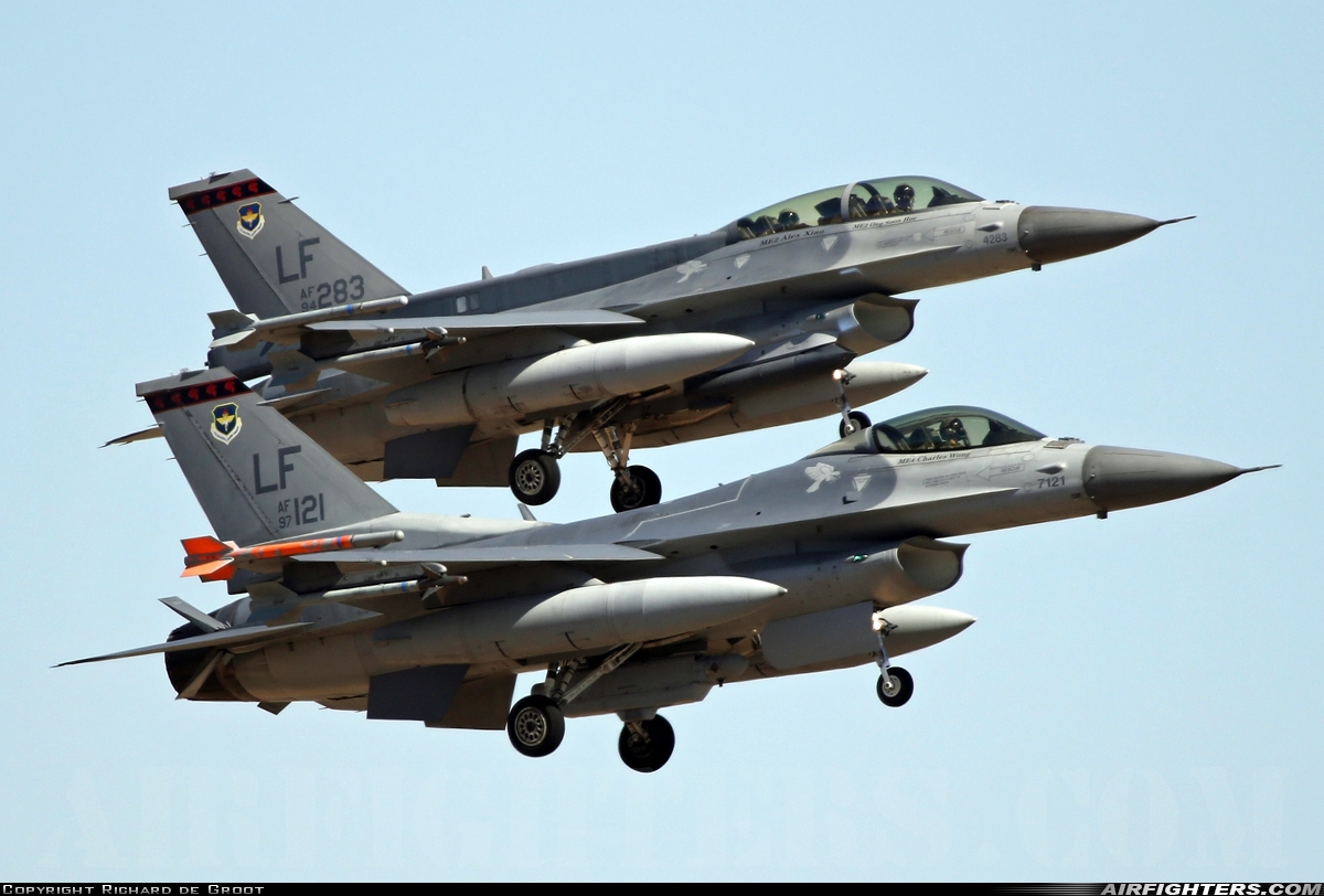 Singapore - Air Force General Dynamics F-16C Fighting Falcon 97-0121 at Glendale (Phoenix) - Luke AFB (LUF / KLUF), USA