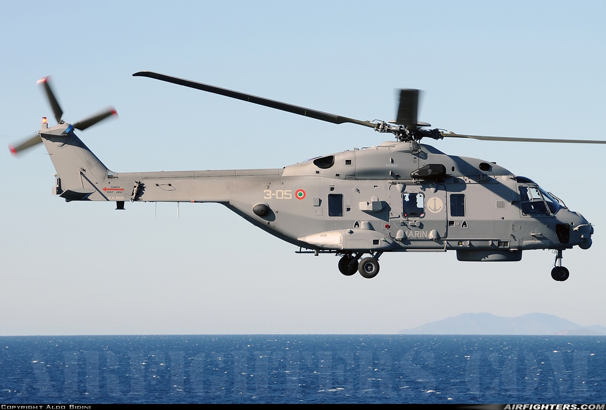 Italy - Navy NHI SH-90A (NH-90NFH) MM81581 at Off-Airport - Civitavecchia, Italy