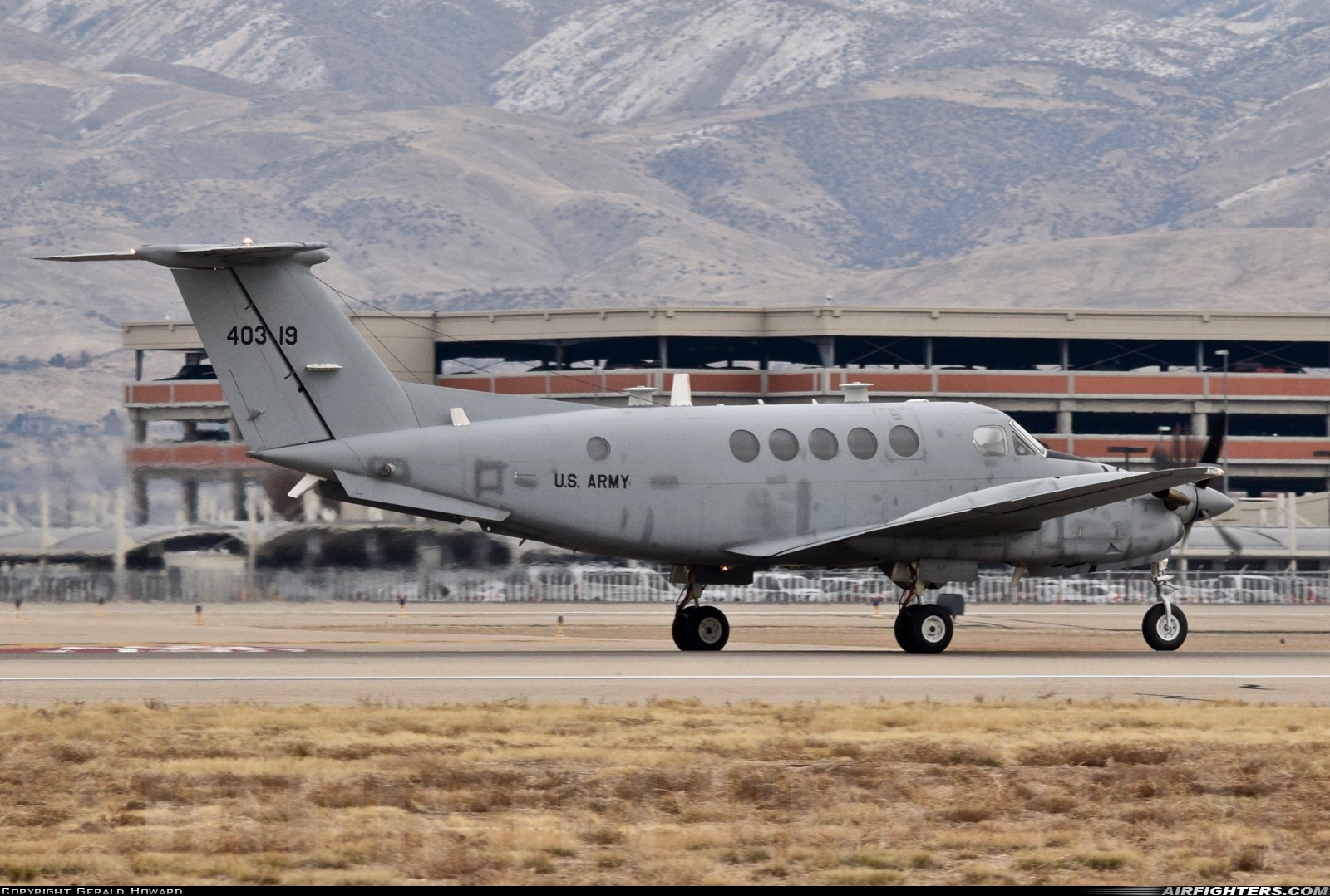 USA - Army Beech C-12R Huron (Super King Air B200C) 94-0319 at Boise - Air Terminal / Gowen Field (Municipal) (BOI / KBOI), USA