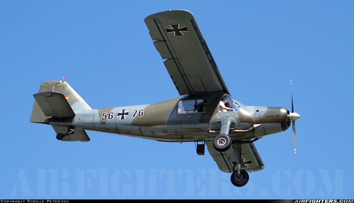Private Dornier Do-27A5 D-EBAC at Speyer (EDRY), Germany