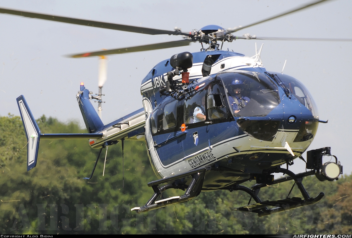 France - Gendarmerie Eurocopter EC-145C1 F-MJBK at La Ferte - Alais (LFFQ), France