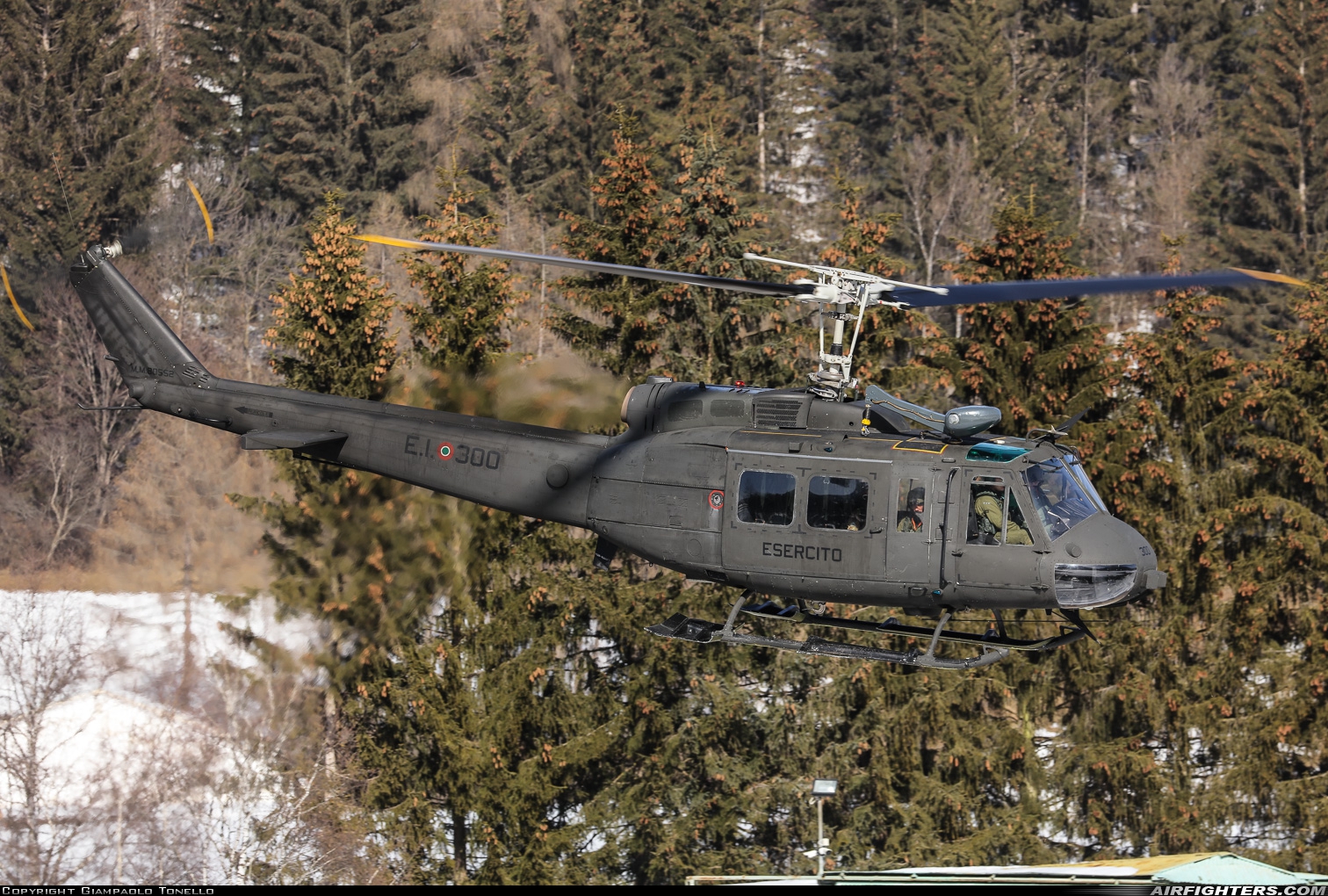Italy - Army Agusta-Bell AB-205A-1 MM80552 at Off-Airport - Dobbiaco, Italy