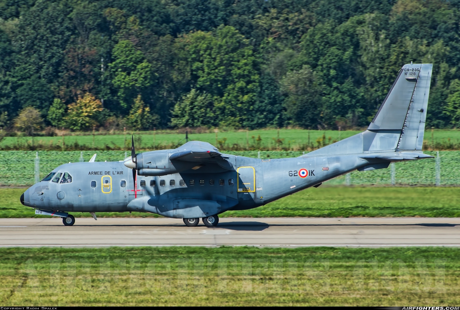 France - Air Force CASA CN235M-200 128 at Ostrava - Mosnov (OSR / LKMT), Czech Republic