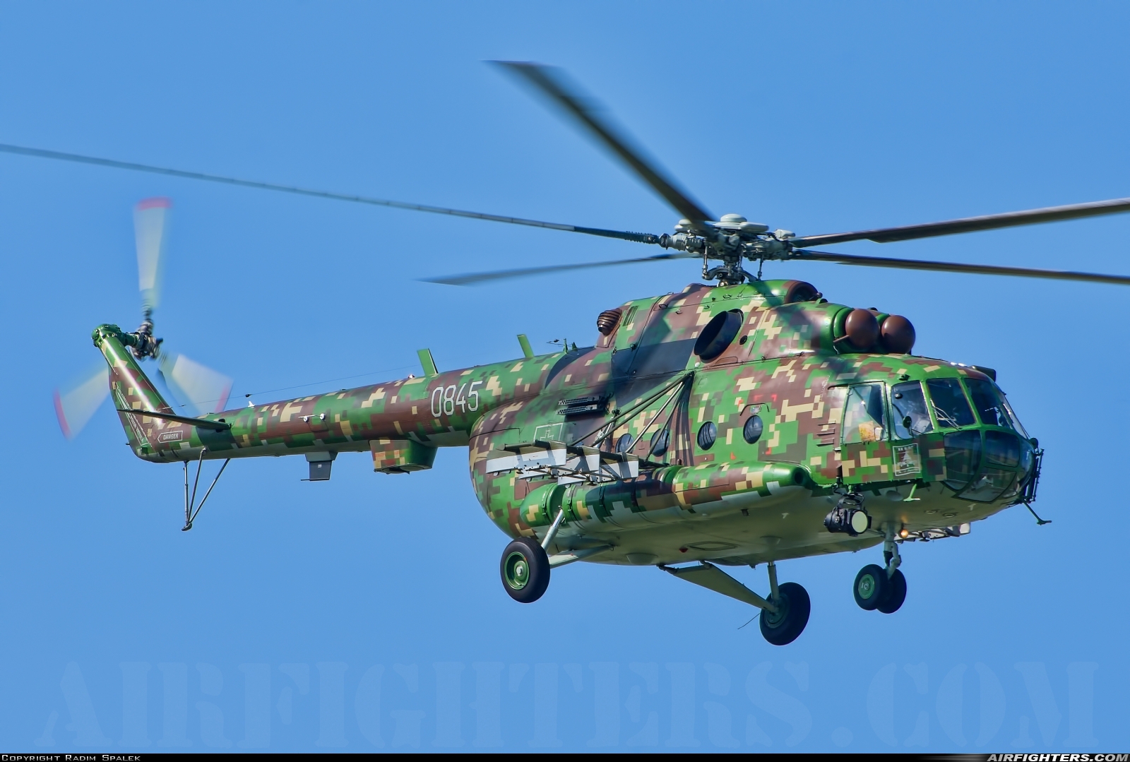 Slovakia - Air Force Mil Mi-17M 0845 at Ostrava - Mosnov (OSR / LKMT), Czech Republic