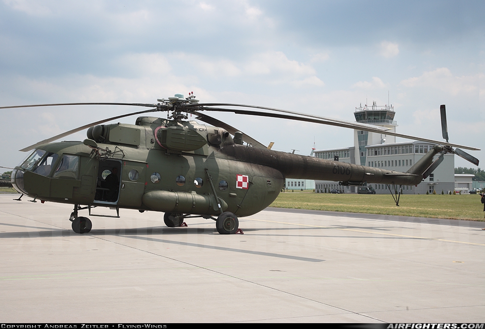Poland - Air Force Mil Mi-8MT 6106 at Poznan / Krzesiny (EPKS), Poland