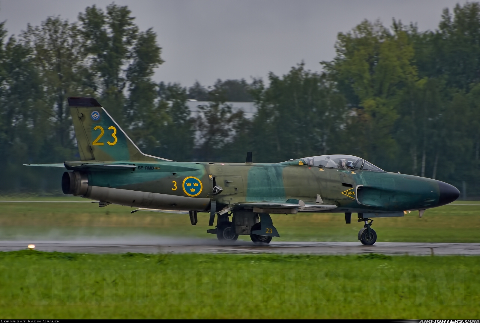 Private - Swedish Air Force Historic Flight Saab J32B Lansen SE-RMD at Ostrava - Mosnov (OSR / LKMT), Czech Republic