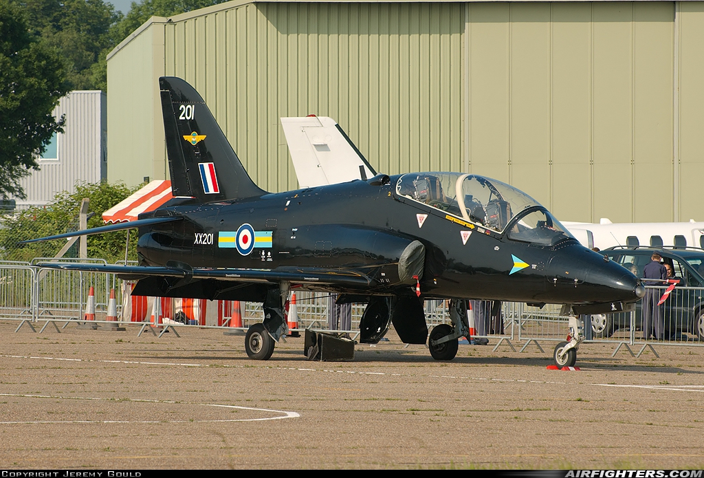 UK - Air Force British Aerospace Hawk T.1A XX201 at Biggin Hill (BQH / EGKB), UK