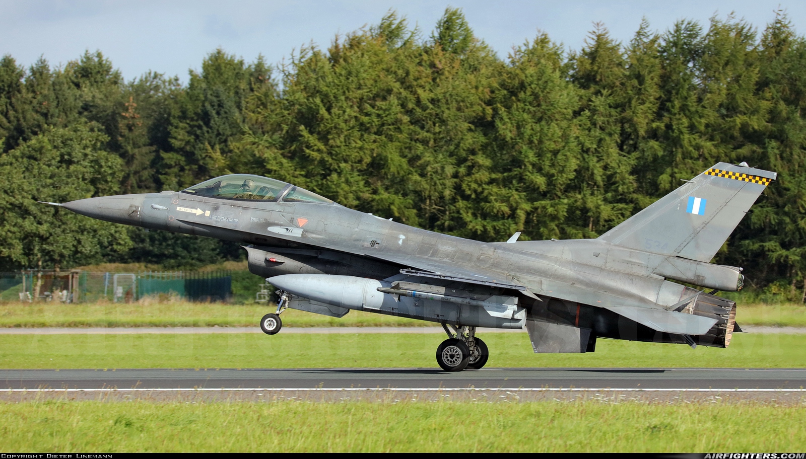 Greece - Air Force General Dynamics F-16C Fighting Falcon 534 at Wittmundhafen (Wittmund) (ETNT), Germany