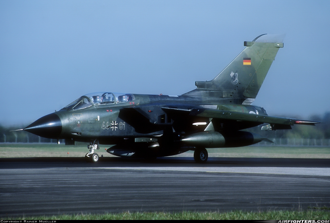 Germany - Air Force Panavia Tornado IDS 44+81 at Lechfeld (ETSL), Germany