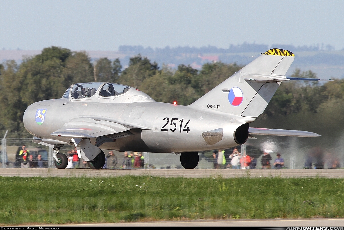 Private - Czech Flying Legends Mikoyan-Gurevich MiG-15UTI OK-UTI at Ostrava - Mosnov (OSR / LKMT), Czech Republic