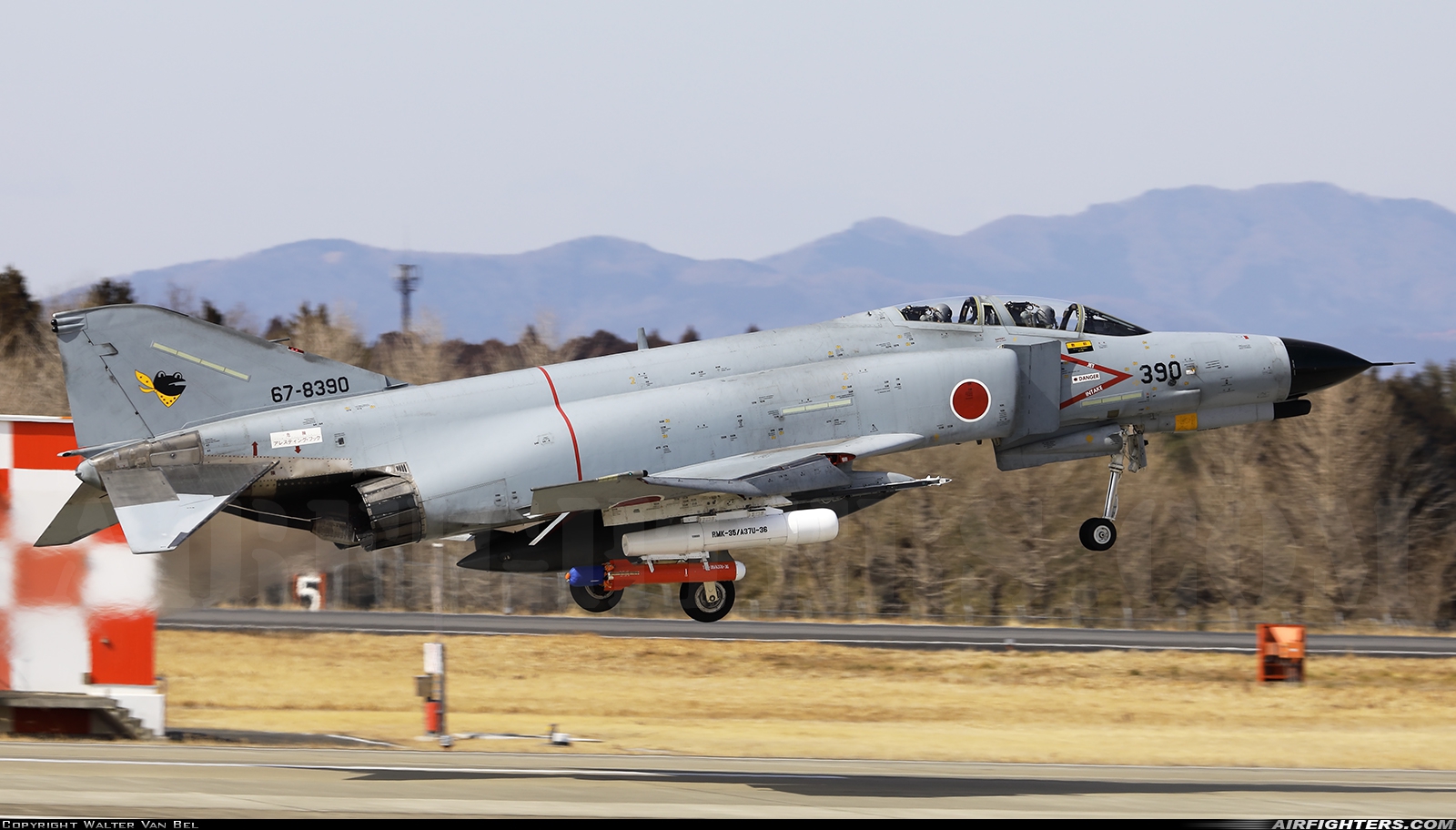 Japan - Air Force McDonnell Douglas F-4EJ Phantom II 67-8390 at Hyakuri (RJAH), Japan