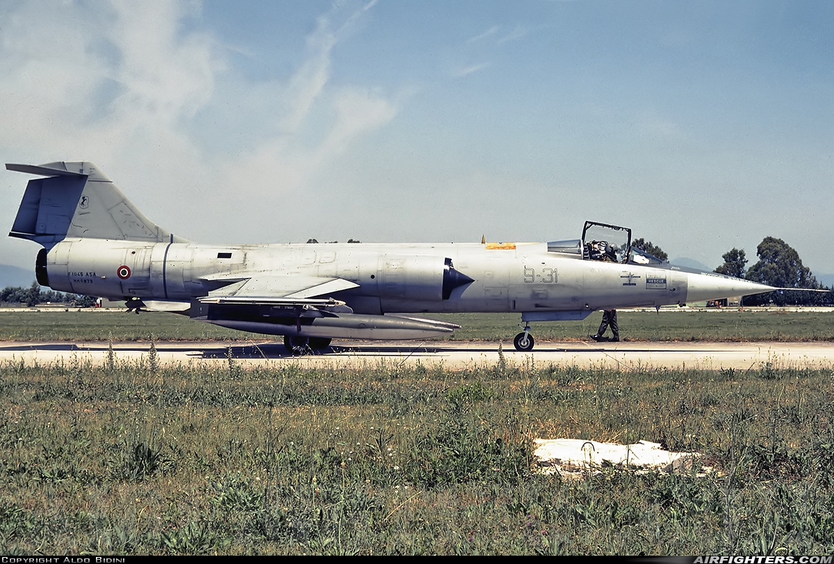 Italy - Air Force Lockheed F-104S-ASA Starfighter MM6873 at Grazzanise (- Carlo Romagnoli) (LIRM), Italy