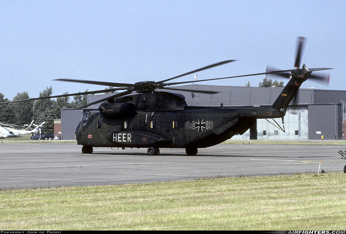 Germany - Army Sikorsky CH-53G (S-65) 84+19 at Buckeburg (- Achum) (ETHB), Germany