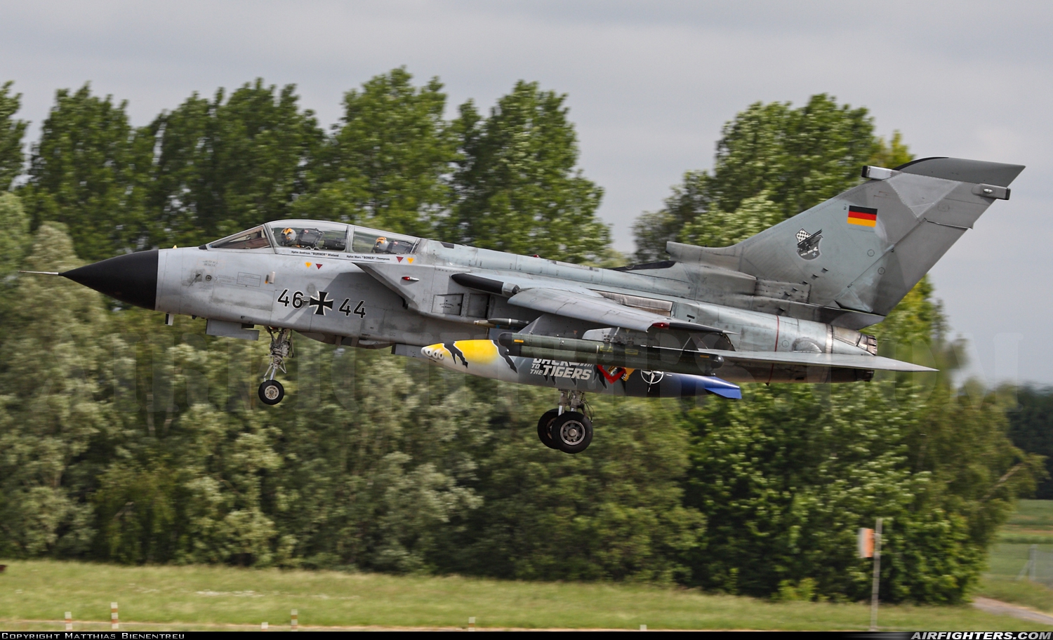 Germany - Air Force Panavia Tornado ECR 46+44 at Cambrai - Epinoy (LFQI), France