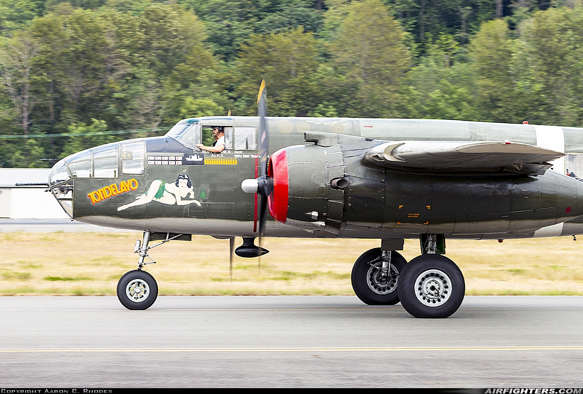 Private - Collings Foundation North American B-25J Mitchell NL3476G at Seattle - Boeing Field / King County Int. (BFI / KBFI), USA
