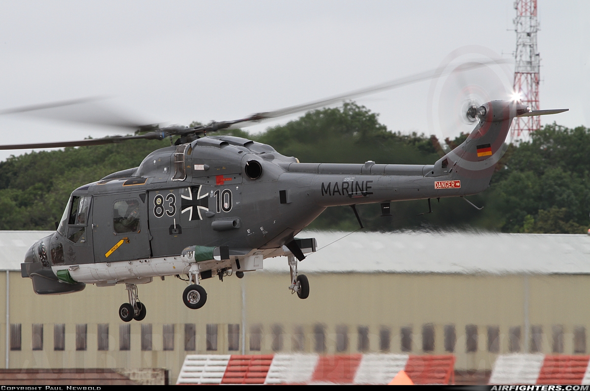 Germany - Navy Westland WG-13 Super Lynx Mk88A 83+10 at Fairford (FFD / EGVA), UK