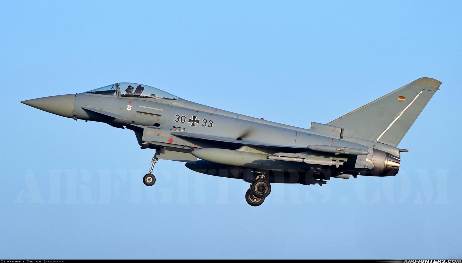 Germany - Air Force Eurofighter EF-2000 Typhoon S 30+33 at Wittmundhafen (Wittmund) (ETNT), Germany