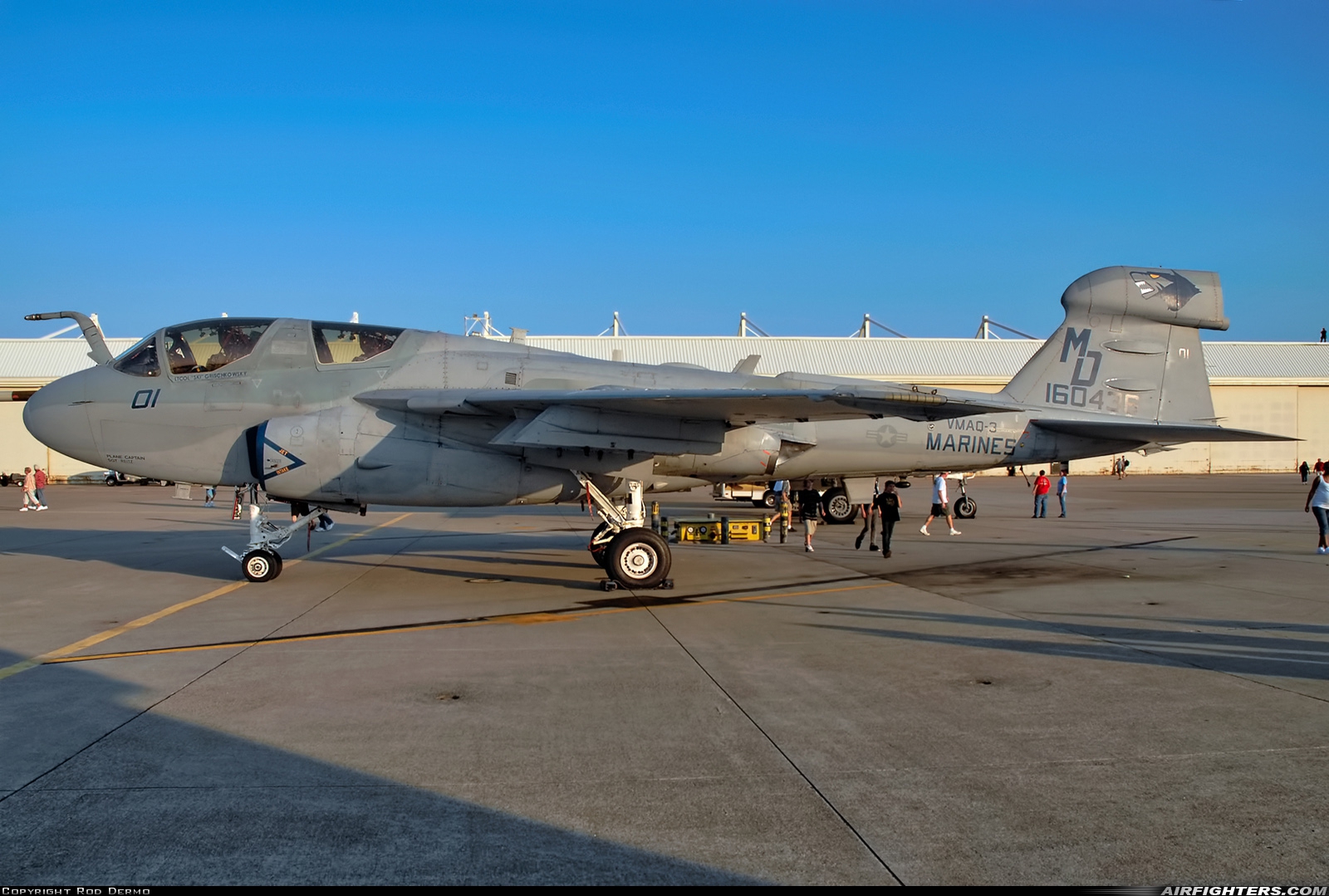 USA - Marines Grumman EA-6B Prowler (G-128) 160436 at Virginia Beach - Oceana NAS / Apollo Soucek Field (NTU / KNTU), USA