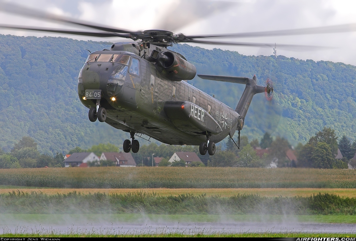 Germany - Army Sikorsky CH-53G (S-65) 84+05 at Porta Westfalica (EDVY), Germany