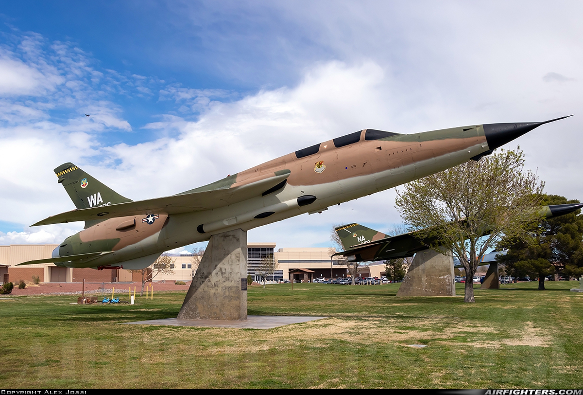 USA - Air Force Republic F-105G Thunderchief 63-8276 at Las Vegas - Nellis AFB (LSV / KLSV), USA