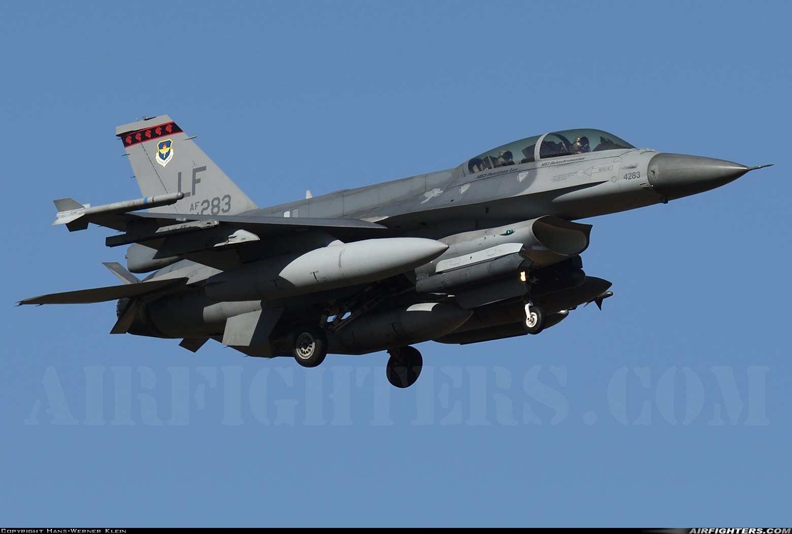 Singapore - Air Force General Dynamics F-16D Fighting Falcon 94-0283 at Glendale (Phoenix) - Luke AFB (LUF / KLUF), USA