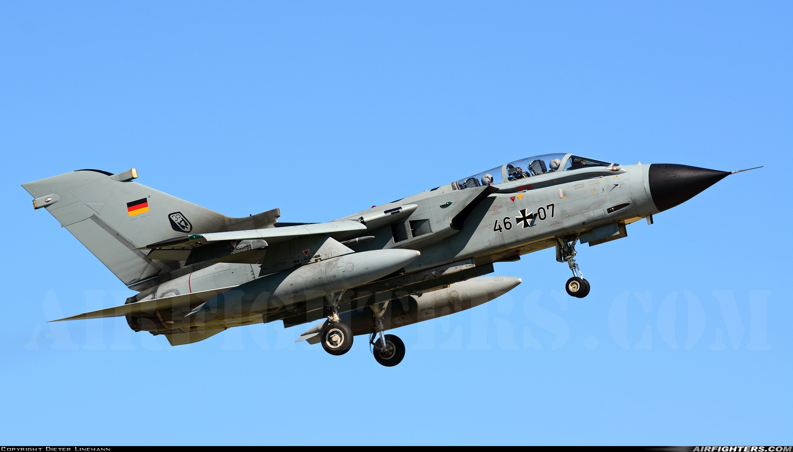 Germany - Air Force Panavia Tornado IDS(T) 46+07 at Wittmundhafen (Wittmund) (ETNT), Germany