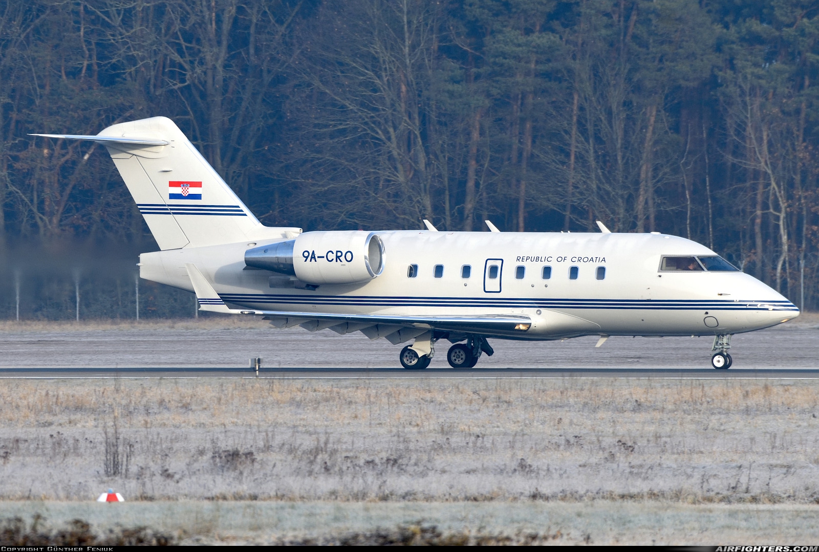Croatia - Government Canadair CL-600-2B16 Challenger 604 9A-CRO at Nuremberg (NUE / EDDN), Germany