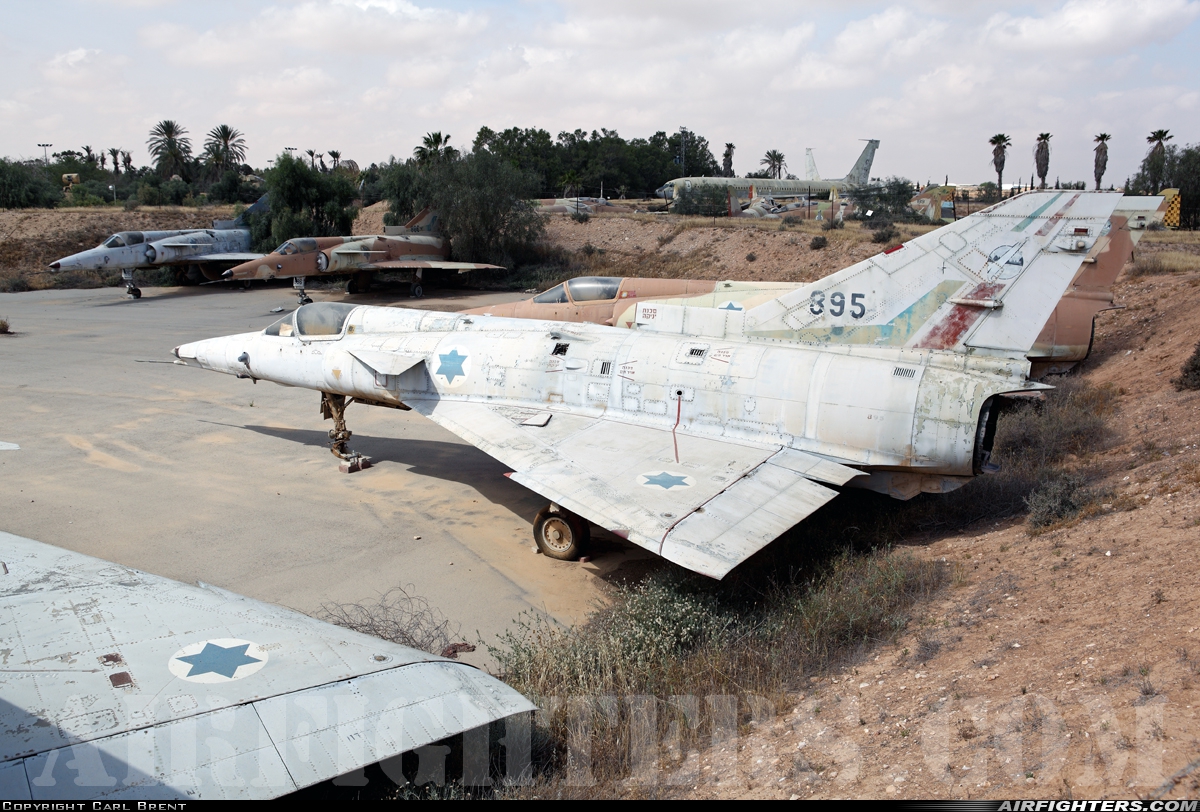 Israel - Air Force Israel IAI Kfir C7 895 at Beersheba - Hatzerim (LLHB), Israel
