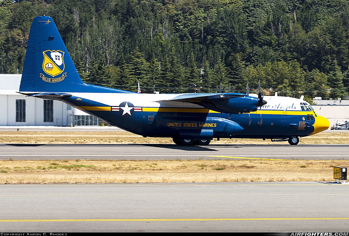 USA - Marines Lockheed C-130T Hercules (L-382) 164763 at Seattle - Boeing Field / King County Int. (BFI / KBFI), USA