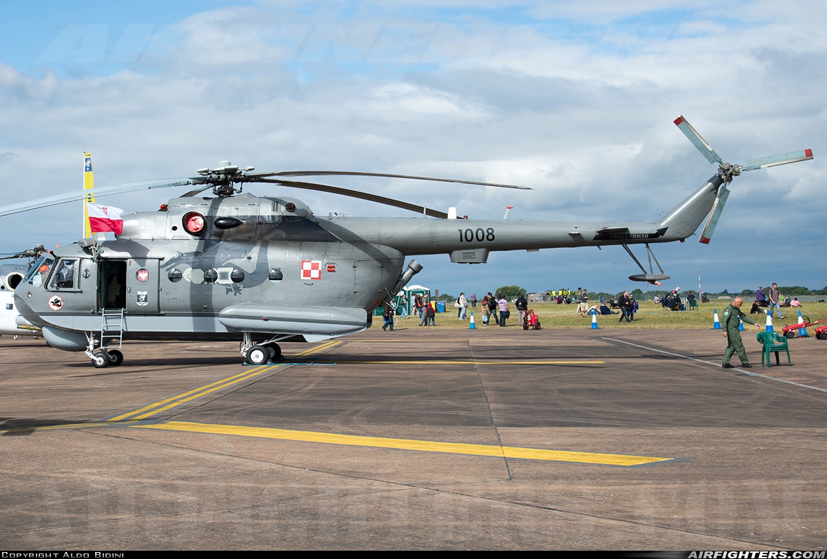 Poland - Navy Mil Mi-14PL 1008 at Fairford (FFD / EGVA), UK
