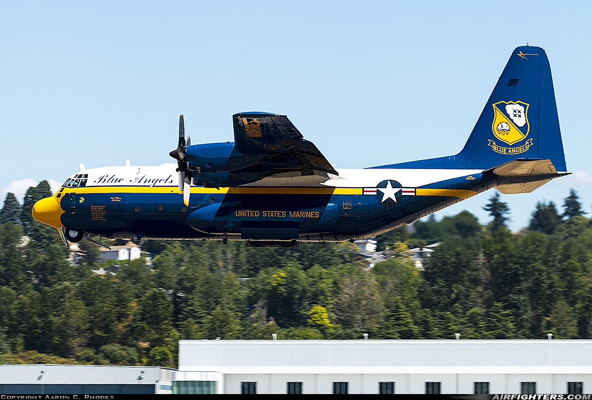 USA - Marines Lockheed C-130T Hercules (L-382) 164763 at Seattle - Boeing Field / King County Int. (BFI / KBFI), USA
